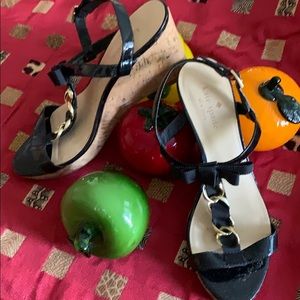 Kate spate leather sandals